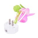 1PC Romantic LED Night Light Sensor Plug-in Wall Lamp Home Illumination Mushr BX