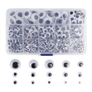 1300 Pieces Self Adhesive Wiggle Googly Eyes (Assorted Sizes) Q7R7