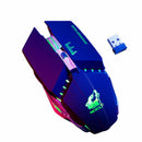 Ziyou Lang Mouse Raton 2.4Ghz Wireless Led Mute Rechargeable Usb Gaming Com