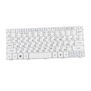 Russian laptop keyboard for Acer Aspire One D255 D257 White Replacement