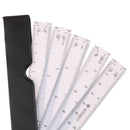 Fan Shape Architects Scale Ruler For Graphics Design Multi Ratio Measure Tool TE