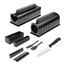 Sushi Making Kit 11 Pieces Plastic Sushi Maker Tool Sushi Rice Roll Mold