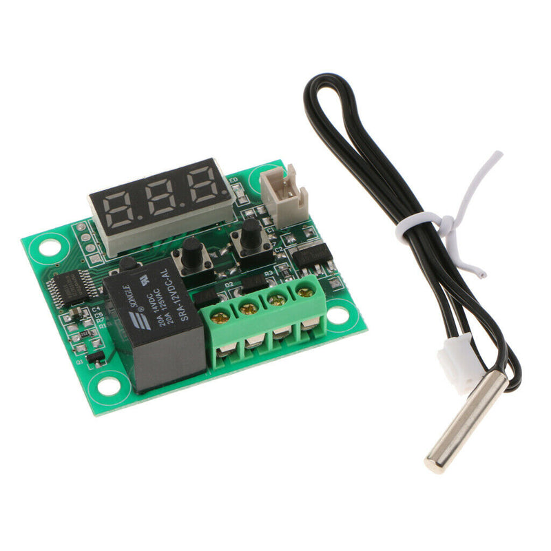 -50-110 degree Red 12V Digital Thermostat Temp Display Control Sensor Module