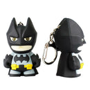 Superhero Batman Design LED Keychain Flashlight Sound Pendant Key Ring Gift A