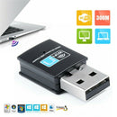 Mini WiFi WLAN Wireless 300M IEEE 802.11b/g/n USB Adapter Stick Dongle New