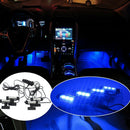 3LED car charge interior accessories floor decorative atmosphere lamp light ï¼D