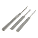 2 Sizes U V Pro Stitching Groover Grooving Edge Beveller Leathercraft Tool