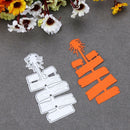 Cutting Dies Guideboard Shape DIY Scrapbook Embossing Craft Metal Stencils A