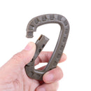 5pcs hiking backpack snap keychain d-ring clip buckle hook carabine Gw