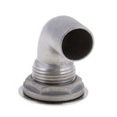 316 Stainless Steel Boat Yacht Deck Drain Scupper 90 Deg 25mm