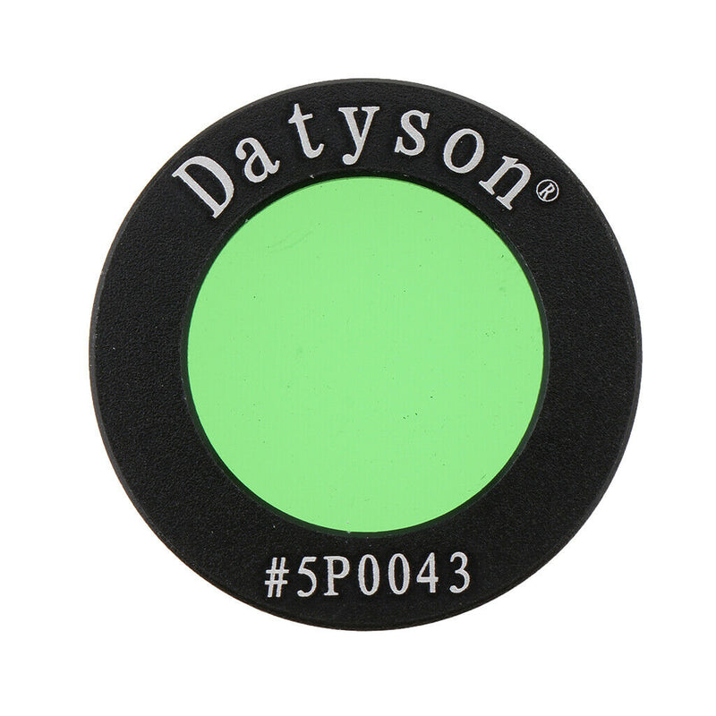 1.25inch Moon Planetary Filter, Green Glass Lens Transmission Cuts Glare & Light