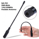 Dual-band 144/430MHz NA-701 SMA-Male Radio Flexible Antenna for Yaesu 678R