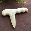 Natural Jade Acupressure Hand Massager SPA Self Massager Tool