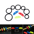 10Set Fishing Rod Easy Secure Hook Keepers Holder Lures Jig Adjustable M&O