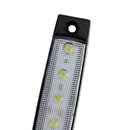 White Waterproof 6SMD LED Car Truck Lorry Side Indicator Light Marker Lamp