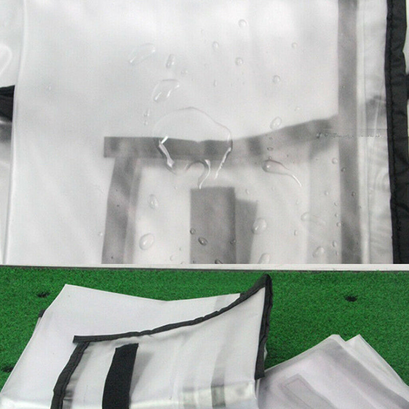 Waterproof Golf Bag Rain Cover Zipper Protective Cover Golf Cart Accessories