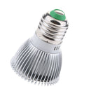 2 Pcs E27 8/10W LED Grow Light Growing Lamp Bulb for Flower Plant Fruit