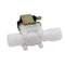 1/2" AC220V Magnetic N/C Electric Solenoid Valve Water Air Inlet Flow Switch