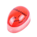 Egg Shaped Boiled Egg Timer Color Charging Heat Sensor Kitchen Gadget