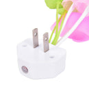 1PC Romantic LED Night Light Sensor Plug-in Wall Lamp Home Illumination Mushr BX