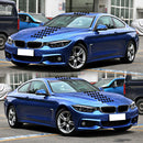 3pcs Car Decorative Stickers Auto Racing Sports Covers Head Tail Styling Decals