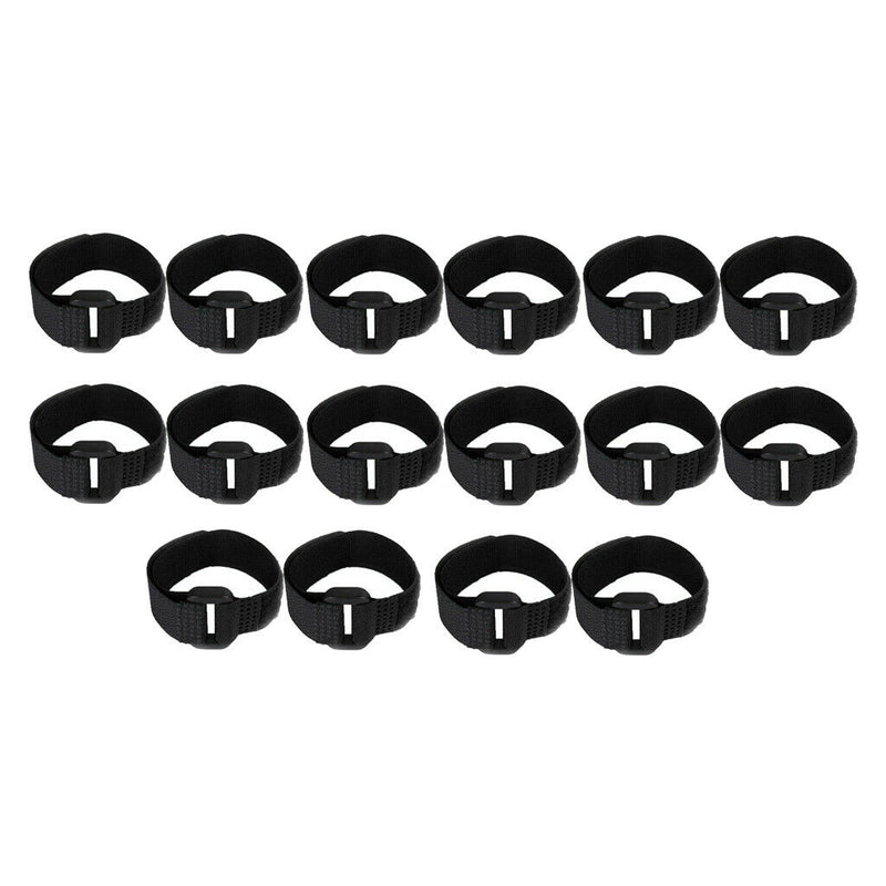 16x Rooster Collar Anti Crow Prevent Rooster from Screaming for Duck Black