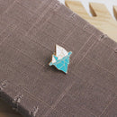 5X(Cartoon Pin Antarctic Iceberg Iceland Snow Mountain Brooches Enamel Bad H9Q2)