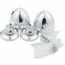 Car Tweeter Aluminium Base Speaker Boxes ( One Pair ) Titanium 40.3-50Mm