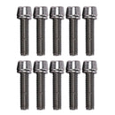 10pcs Bike Stem Screw Fixed  Bolts M5/M6x20mm Road Mountain Bike Bolt M6 M5x20mm