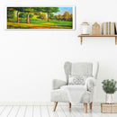 5D DIY Full Drill Diamond Painting Green Lawn Cross Stitch Embroidery Kits