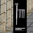 Stainless Steel Deck Cable Track Kit for Wood Posts Turnbuckle Screws Set