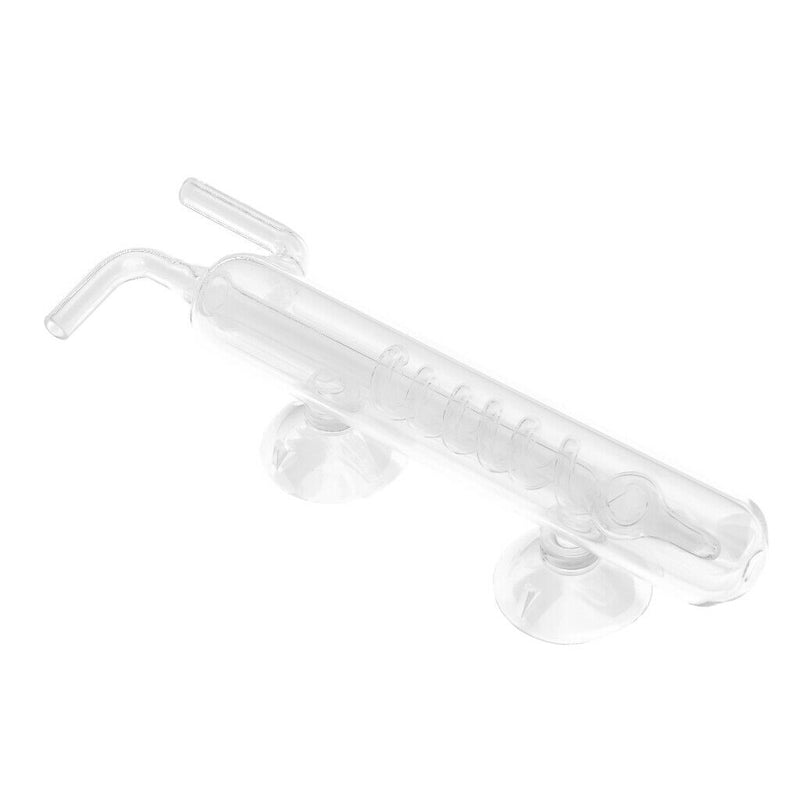 DIY CO2 System Aquarium Tank 8 Spiral CO2 Diffuser Glass Tube Bubble Counter +2