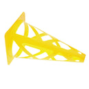 5 Pieces 9" PE Sport Training Traffic Cone for Soccer Football Basketball Yellow