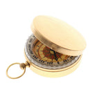 Camping Hiking Pocket Golden Compass Compass Navigation for Outdoor Activiti Hn