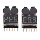 MagiDeal 1 8S LED Low Voltage Buzzer Lipo Voltage  For Aircraft