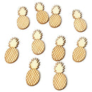 Decor Props 10PCS Handmade Scene Ornament DIY Decor Home Wooden Pineapple