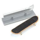 1PCS finger skateboard + 4PCS slide rack Fingerboard Rail Skate Board Ramp Parts