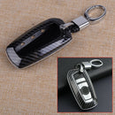 Carbon Fiber Pattern Smart Key Fob Case Shell Cover Fit For BMW 1 2 3 4-7 Series
