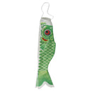 150cm Koinobori Japanese Carp Wind Sock Koi Nobori Fish Flag Windsock Green