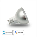 1X(Gu10 5W Wifi Smart App Rgbw Led Downlight Bulb Remote Control Work With