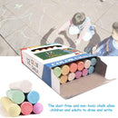 12 PCS/Lot Chalk Pens Drawing Chalks For School Blackboard 6 Colors Stationary