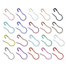 500pcs/pack Gourd Safety Pins Metal Clips Knitting Stitch Marker Tag Pins Copper