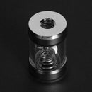 Computer Water Cooling Flow Meter Metal Covers Filter for Soft Hard Tube