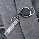 Back Clip Anti-lost Rope Burglar Retractable Keyring Keychains for Camping