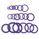 225Pcs Heat Resistant Rubber O-Ring Assortment Gasket Compressor Sealing Ring