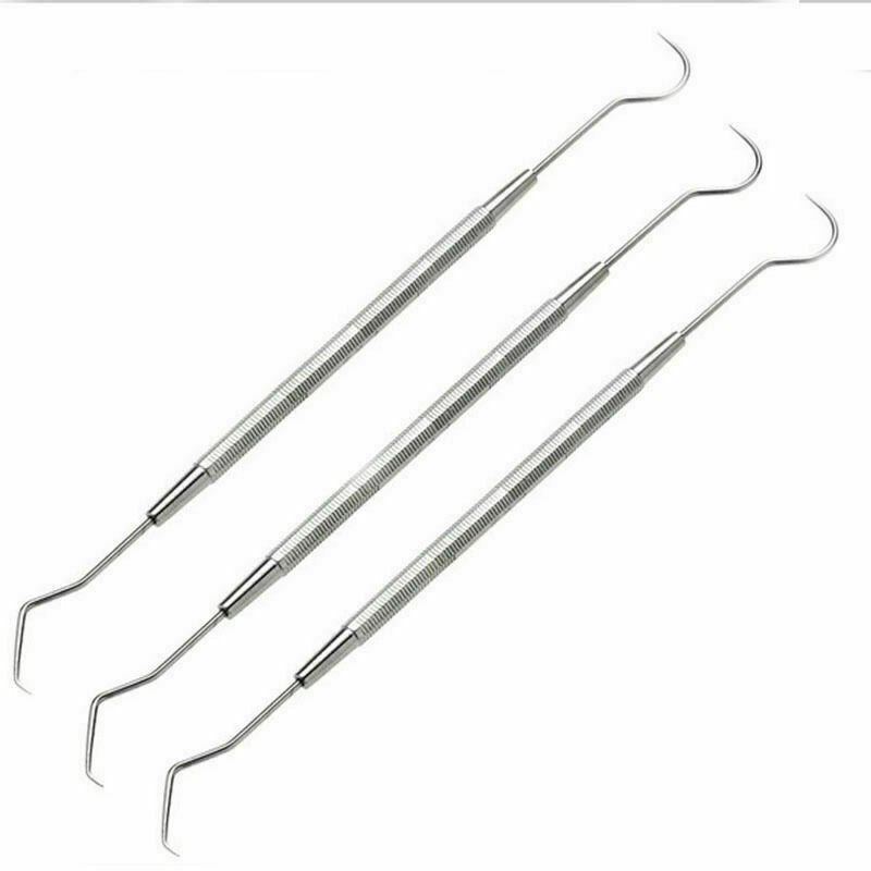 Professional Stainless Steel Dental Tool Dentist Teeth Cl O6Y1 Hygiene Expl K8Y9