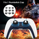 9pcs Cartoon Animal Silicone Thumb Grip for PS5 Xbox Series S X Controller A