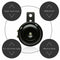 Motorcycle Scooter Bike Bicycle DC12V/1.5A 110dB Trumpet Electric Horn Black
