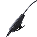 Two Way Radio Earpiece With Mic - Covert Acoustic Tube Transparent Headsets