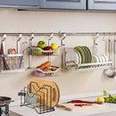Pot Lid Holder Lid Organizer,Pot Lid Rack Storage,Pan Lid Cover Cabinet Pan U7K8